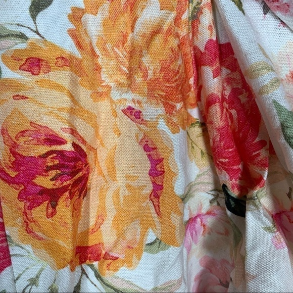 For Love and Lemons Julep Floral Linen Mini Dress Size Medium - Picture 11 of 14